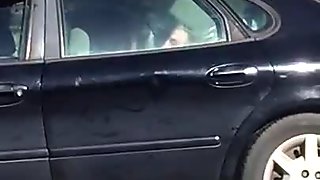 Couple Caught Fucking in the car