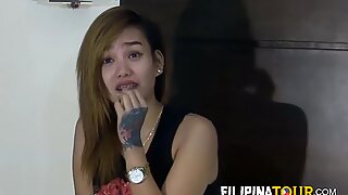 This tender teen from Filipina knows how to ride big cocks in hotel room