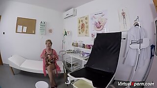 Tettona nonna ottiene Punto di Vista scopata dal suo Dottore